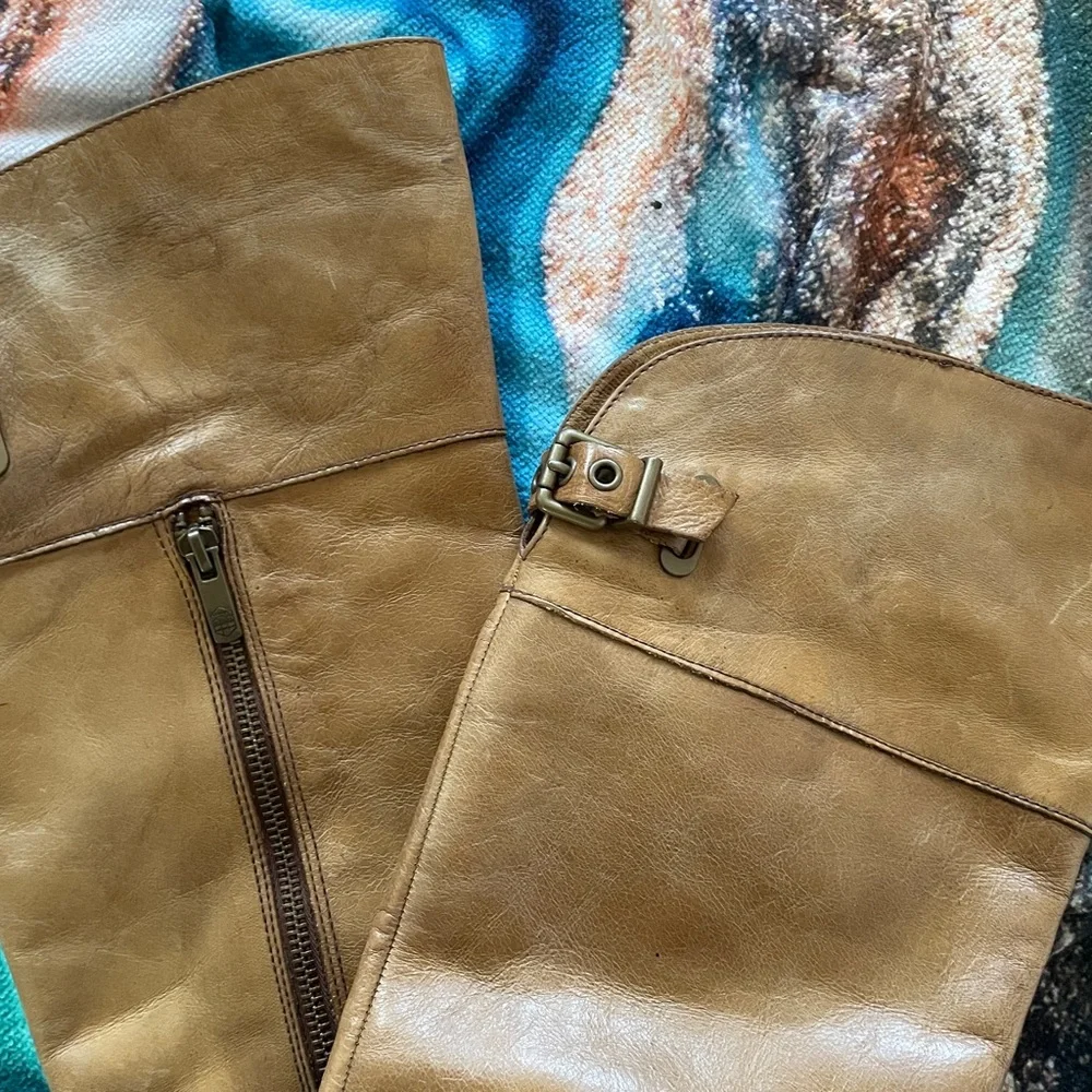 VINCE CAMUTO Leather Over-the-Knee BOOTS Size 6B 36